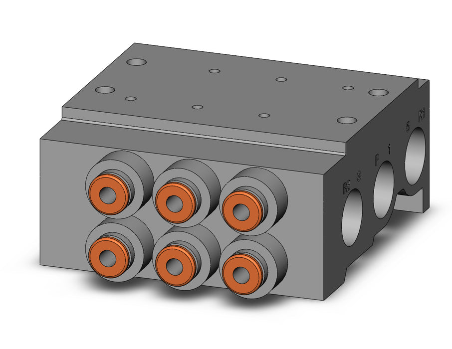 VV5QZ25-03C4C VQZ2000 BASE MOUNTED MANIFOLD