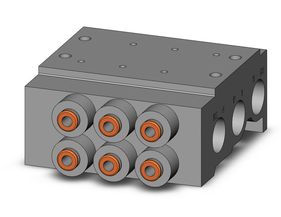 VV5QZ25-03N3TC VQZ2000 Base Mounted Manifold
