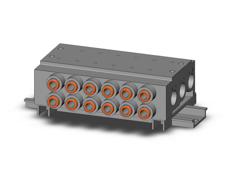 VV5QZ25-06C6C-D0 VQZ2000 BASE MOUNTED MANIFOLD