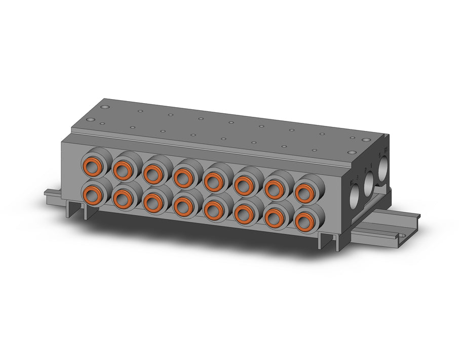 VV5QZ25-08C6C-D0 VQZ2000 Base Mounted Manifold