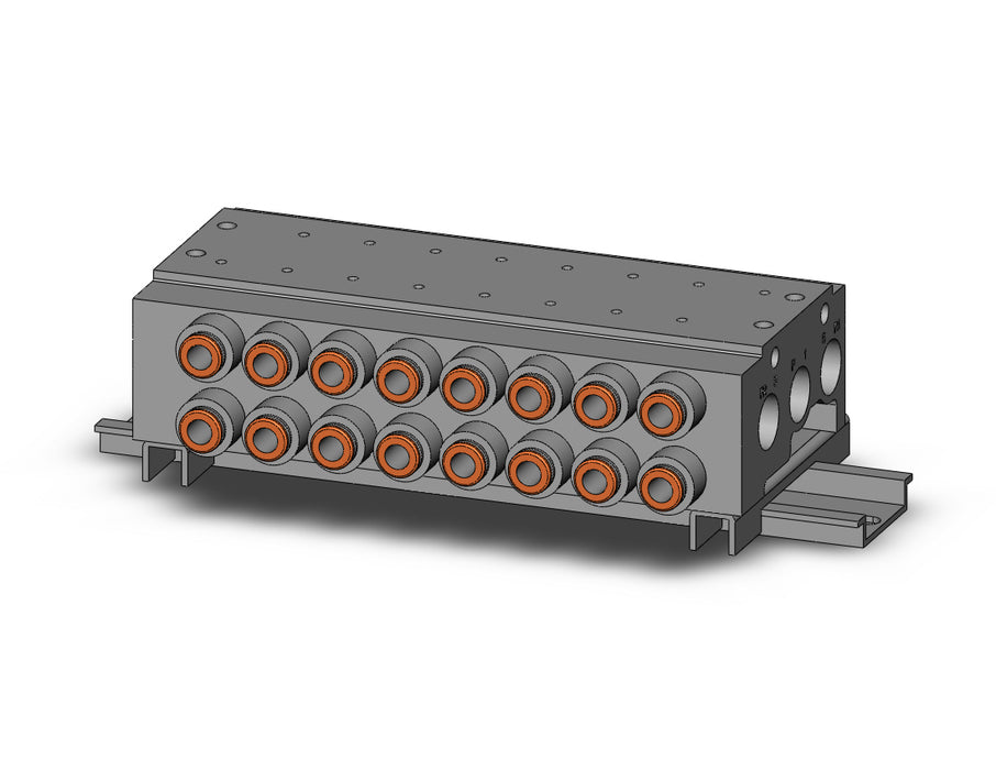 VV5QZ25-08N7TC-DNR VQZ2000 BASE MOUNTED MANIFOLD