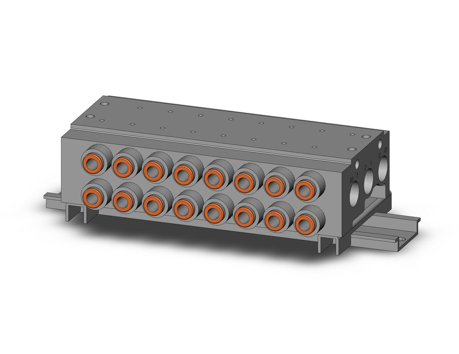 VV5QZ25-08N7TC-DR VQZ2000 Base Mounted Manifold