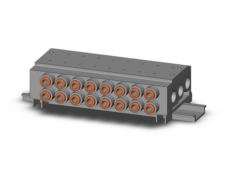VV5QZ25-08N7TC-D VQZ2000 BASE MOUNTED MANIFOLD