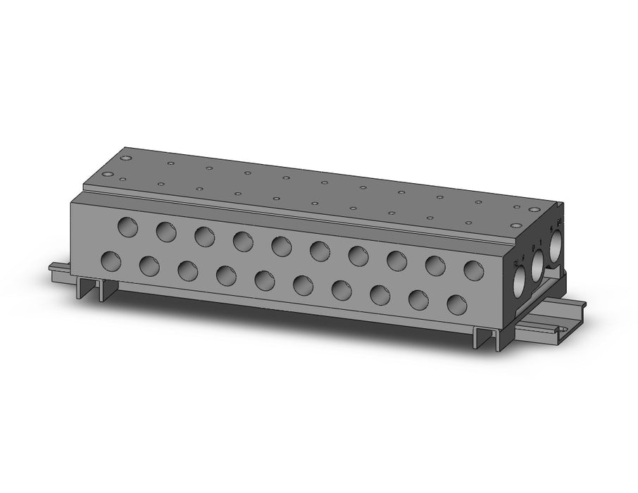 VV5QZ25-1001C-D0 VQZ2000 Base Mounted Manifold