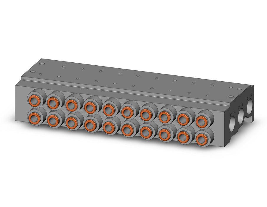 VV5QZ25-10C6C-N BASE MOUNTED MANIFOLD