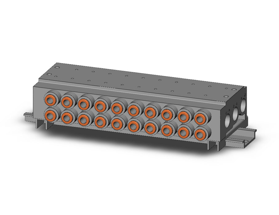 VV5QZ25-10N7TC-D VQZ2000 BASE MOUNTED MANIFOLD