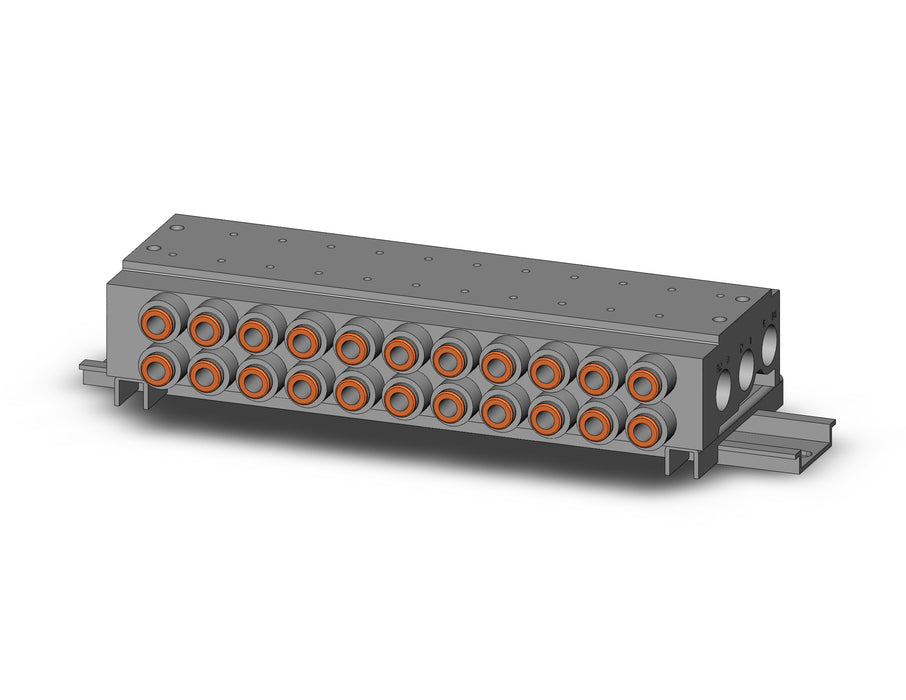 VV5QZ25-11N7TC-D0 VQZ2000 Base Mounted Manifold