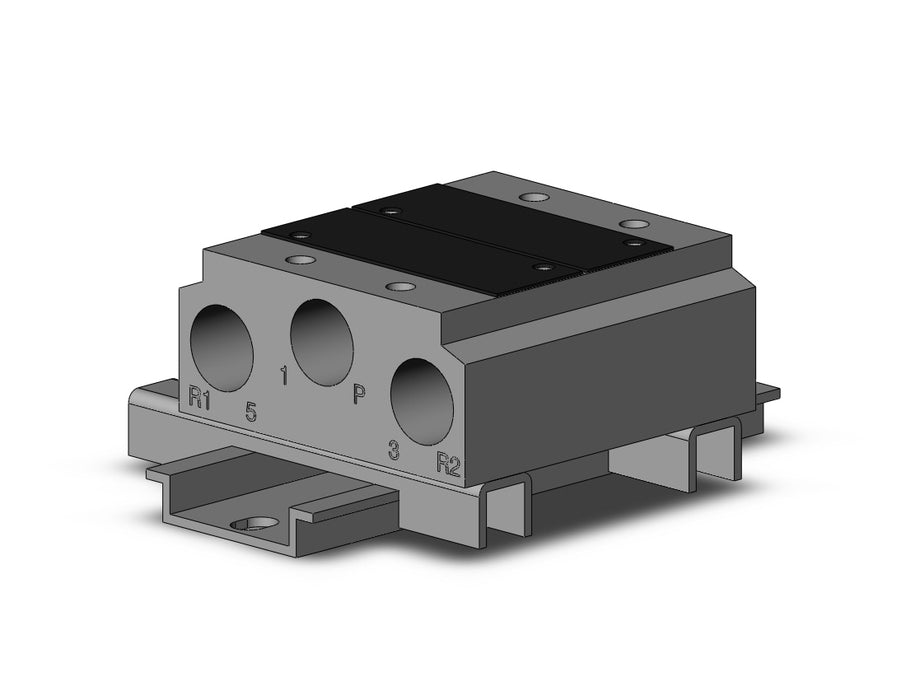 VV5QZ32-02C-D VQZ3000 BODY PORTED MANIFOLD