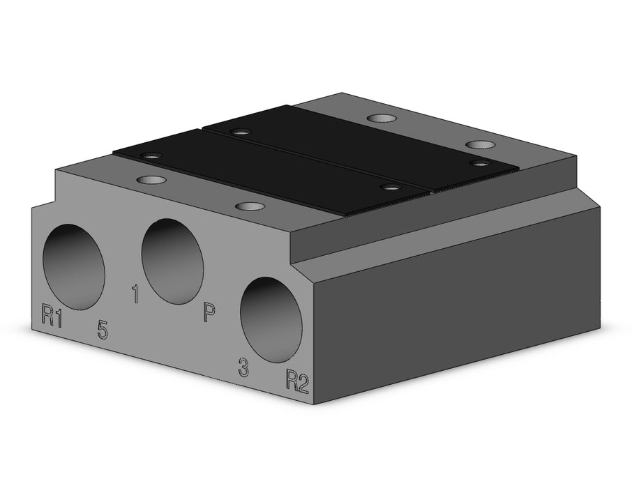 VV5QZ32-02C-Q VQZ3000 Body Ported Manifold
