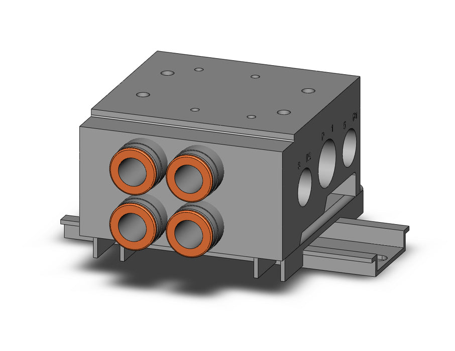 VV5QZ35-02C10C-D MFLD, BASE MOUNT W/FITTINGS