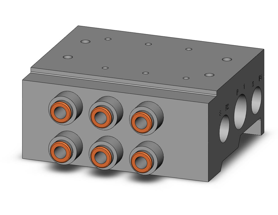 VV5QZ35-03N7TC VQZ3000 BASE MOUNTED MANIFOLD