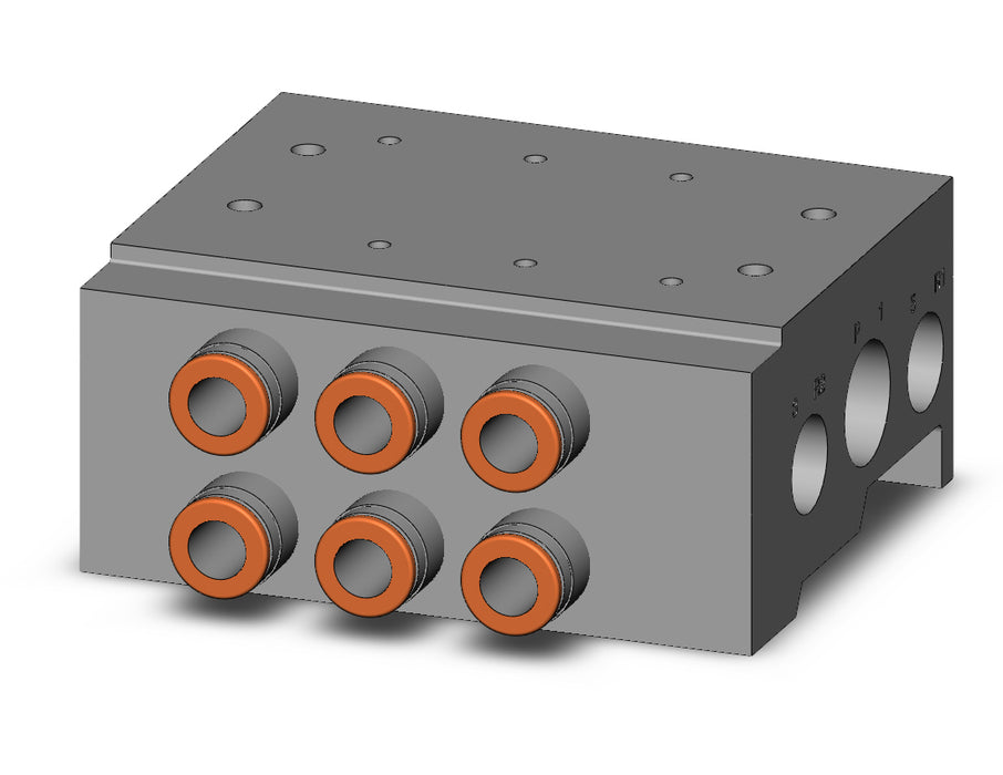VV5QZ35-03N9TC VQZ3000 BASE MOUNTED MANIFOLD