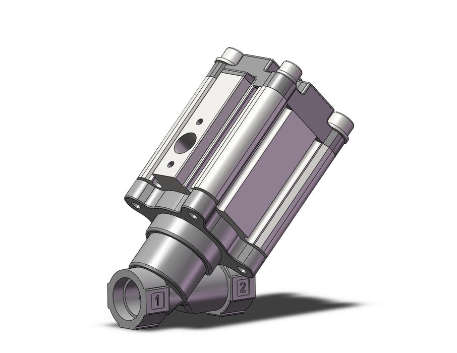 VXB215DBL Angle Seat Valve, Air Operated