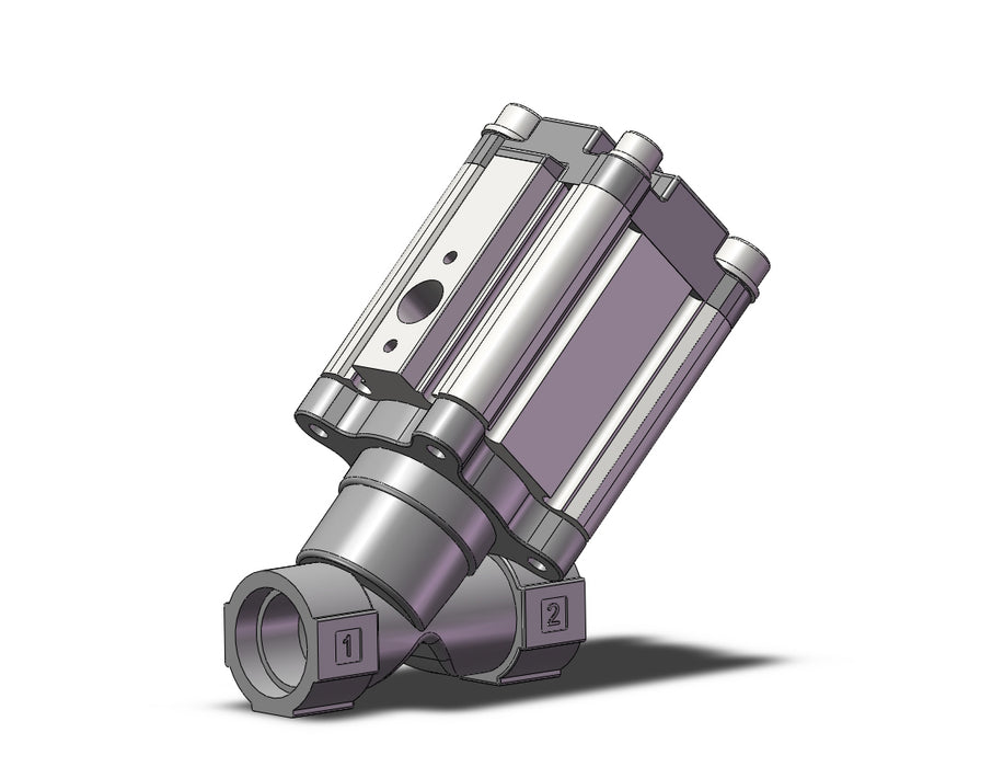 VXB215EHBL Angle Seat Valve, Air Operated