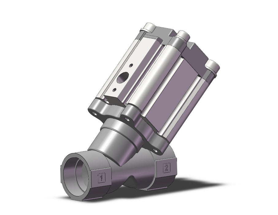 VXB215FA Angle Seat Valve, Air Operated