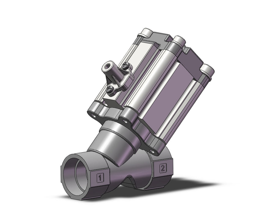 VXB215FHBLXA Angle Seat Valve, Air Operated