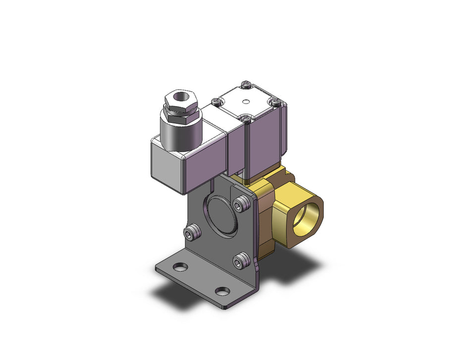 VXD242HGBXB Pilot Op 2 Port Solenoid Valve (N.C.)