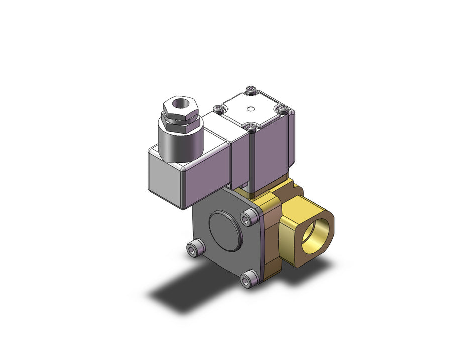 VXD242HJ Pilot Op 2 Port Solenoid Valve (N.C.)