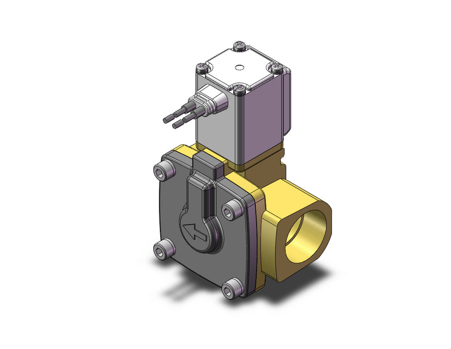 VXD250LAB Pilot Op 2 Port Solenoid Valve (N.C.)