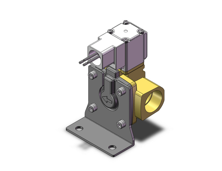 VXD250LUBXB Pilot Op 2 Port Solenoid Valve (N.C.)