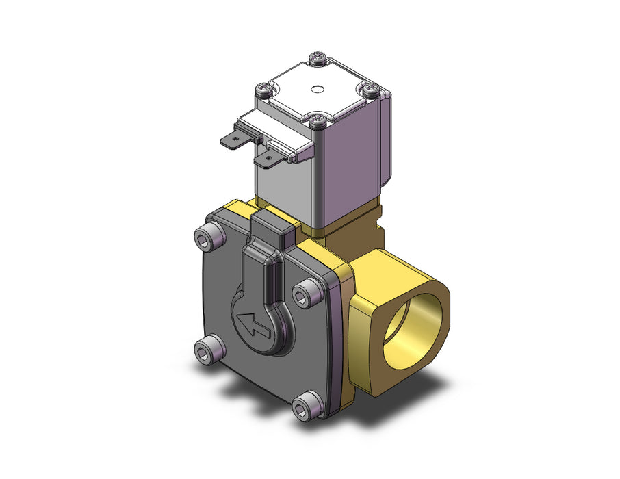 VXD250LYB Pilot Op 2 Port Solenoid Valve (N.C.)