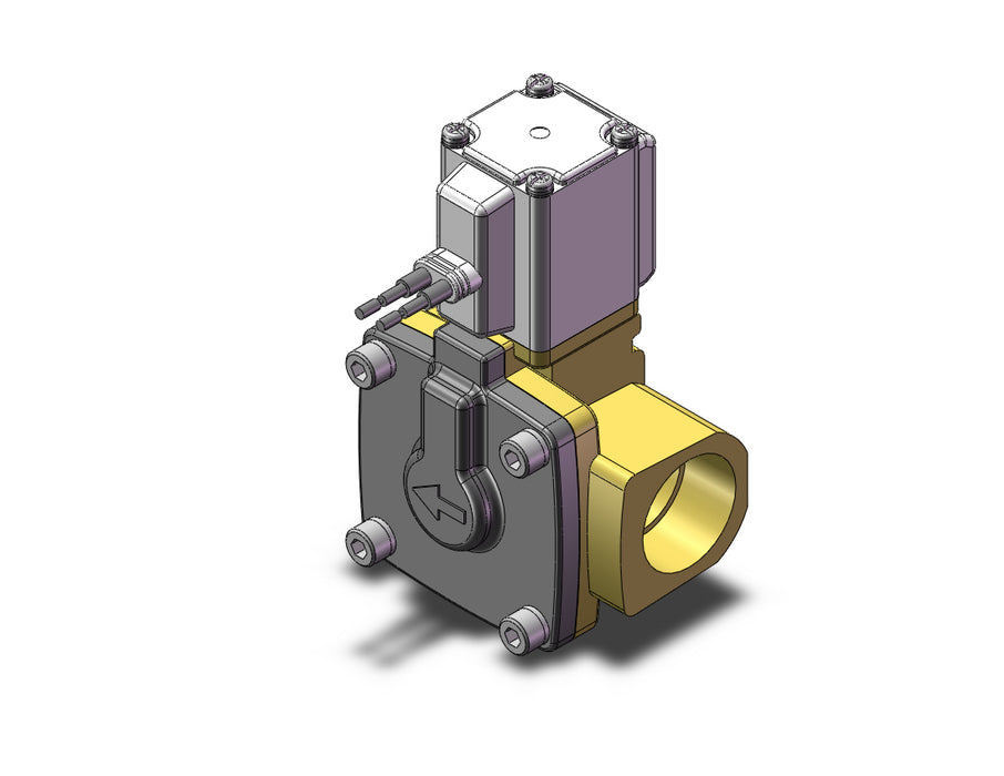 VXD250LZ1BB Pilot Op 2 Port Solenoid Valve (N.C.)