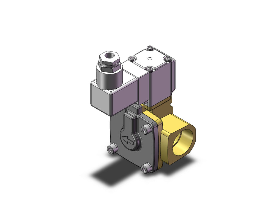 VXD250LZ1JB Pilot Op 2 Port Solenoid Valve (N.C.)