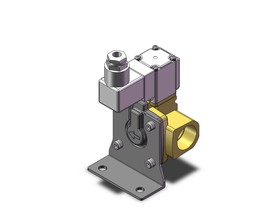 VXD250LZ2BXB Pilot Op 2 Port Solenoid Valve (N.C.)