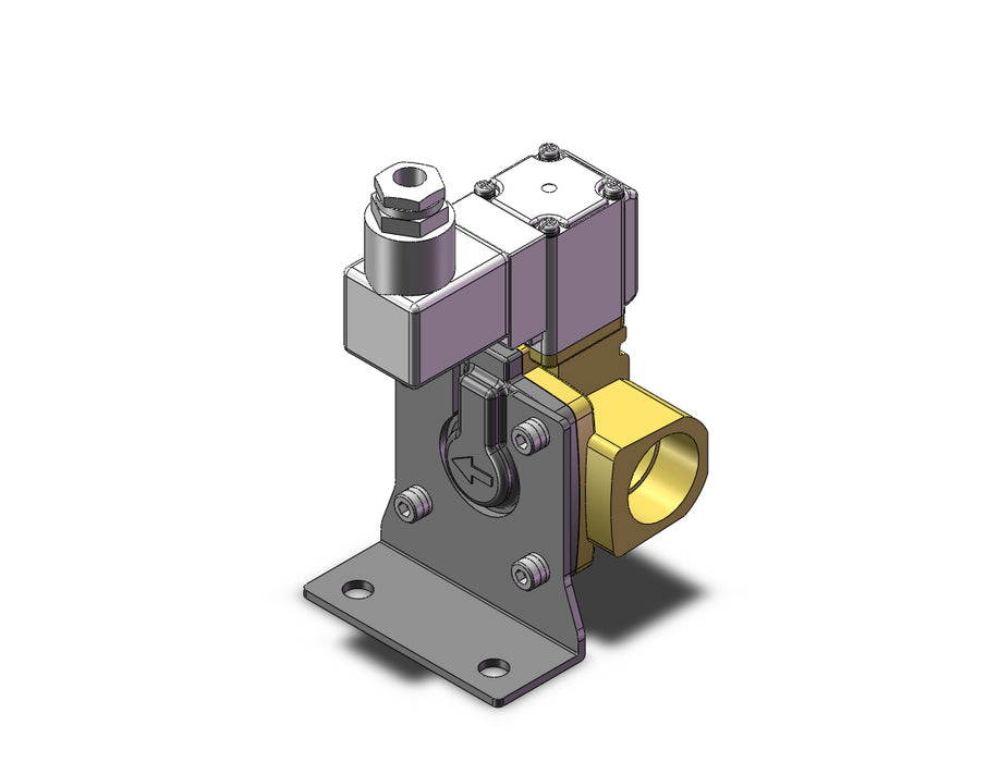 VXD252LZ1JBXB Pilot Op 2 Port Solenoid Valve (N.C.)