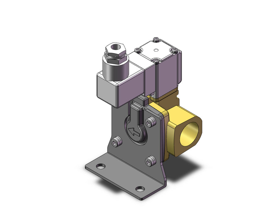 VXD252LZ2AAXB Pilot Op 2 Port Solenoid Valve (N.C.)