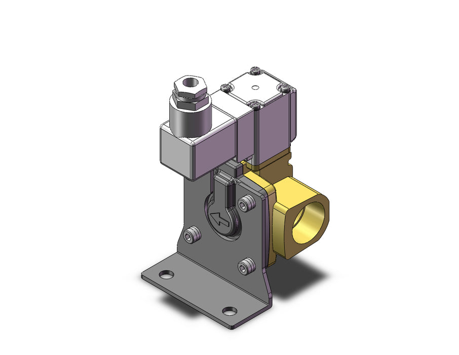 VXD253LZ2AXB Pilot Op 2 Port Solenoid Valve (N.C.)