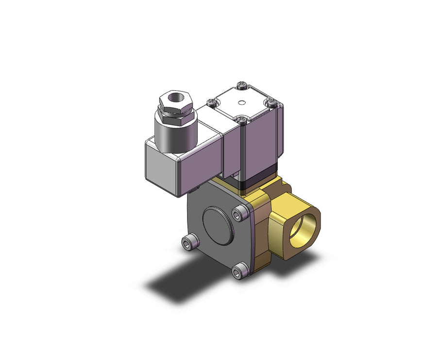 VXD2B2HJB Pilot Op 2 Port Solenoid Valve (N.O.)