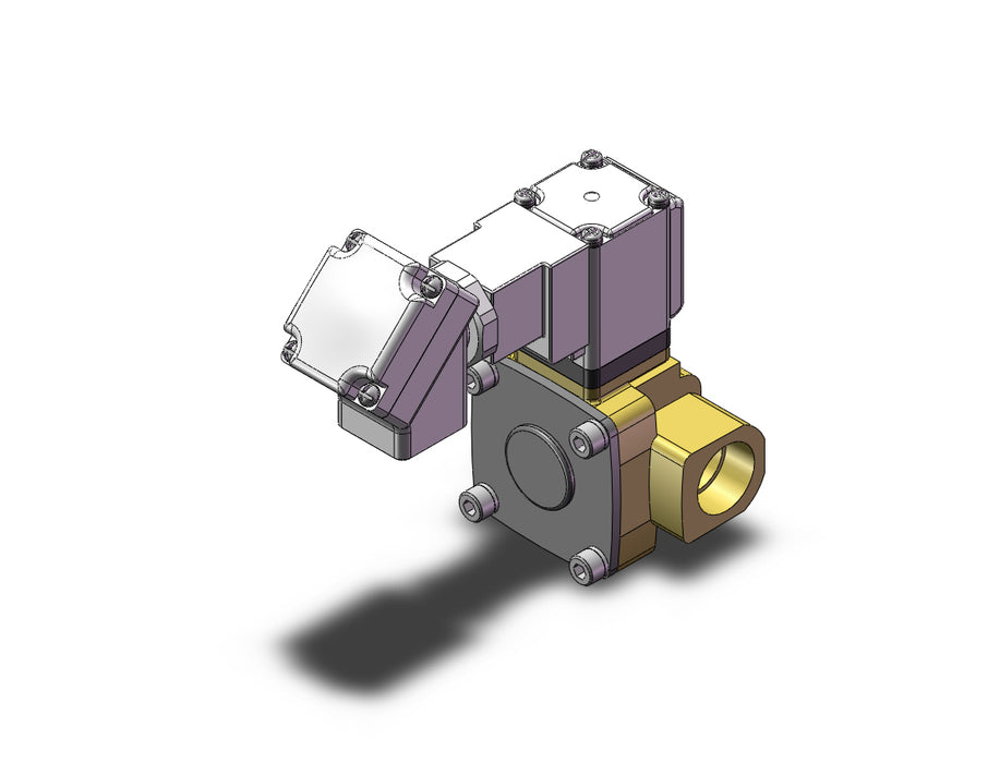 VXD2B2HR Pilot Op 2 Port Solenoid Valve (N.O.)