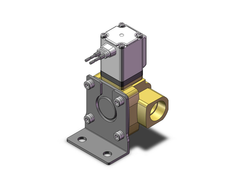 VXD2B2HZ1DBXB Pilot Op 2 Port Solenoid Valve (N.O.)