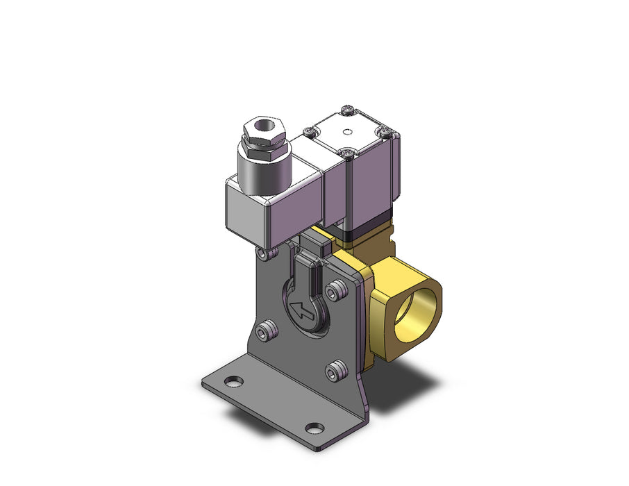 VXD2C2LGBXB Pilot Op 2 Port Solenoid Valve (N.O.)