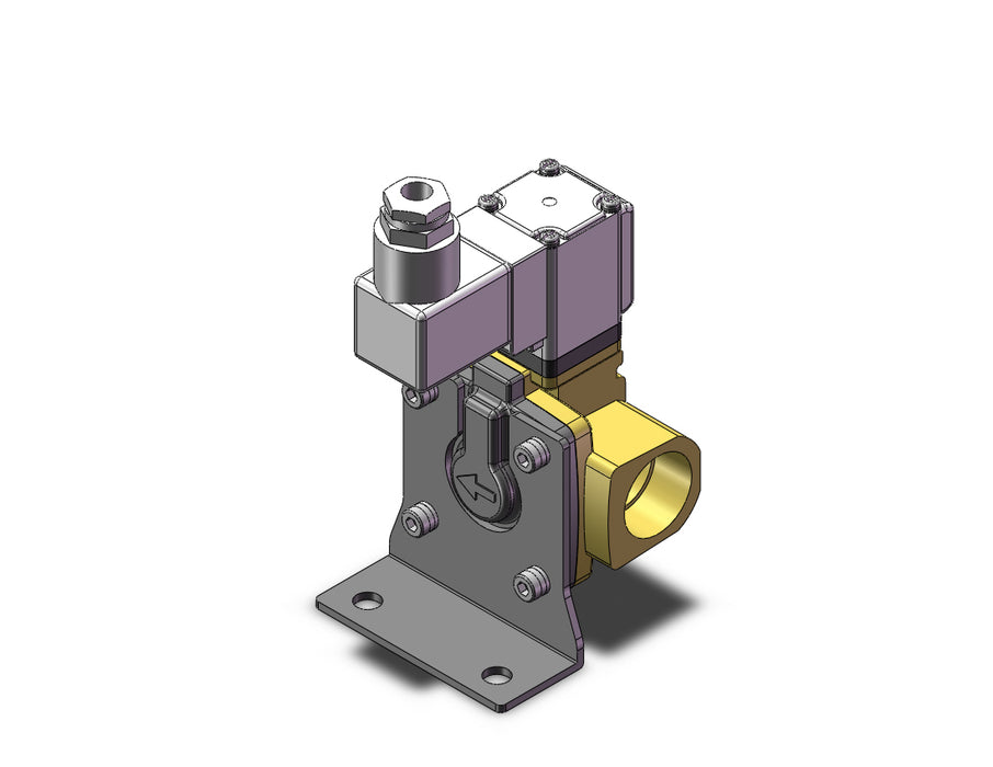 VXD2C2LJBXB Pilot Op 2 Port Solenoid Valve (N.O.)