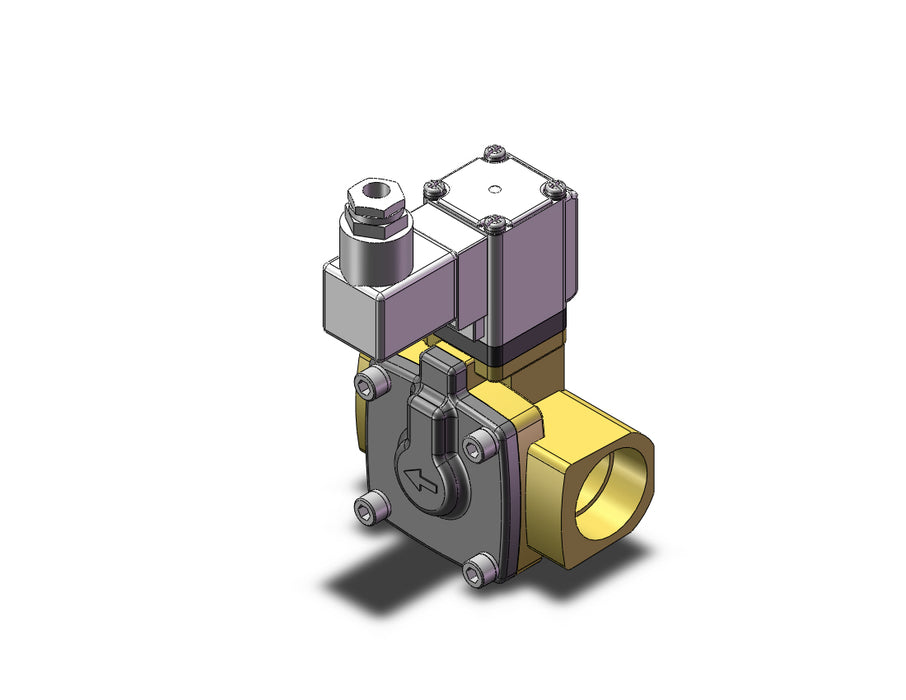 VXD2D0NJB Pilot Op 2 Port Solenoid Valve (N.O.)