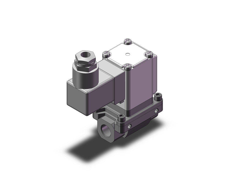 VXZ230AGA Pilot Op 2 Port Solenoid Valve, (N.C.)