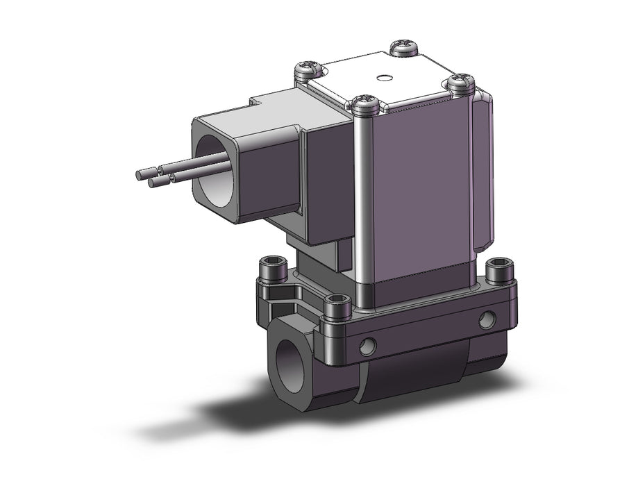 VXZ230AUB Pilot Op 2 Port Solenoid Valve, (N.C.)
