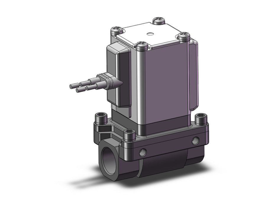 VXZ230BBA Pilot Op 2 Port Solenoid Valve, (N.C.)
