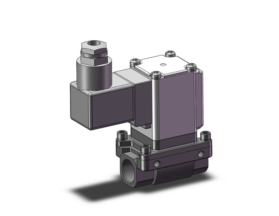 VXZ230BJA Pilot Op 2 Port Solenoid Valve, (N.C.)