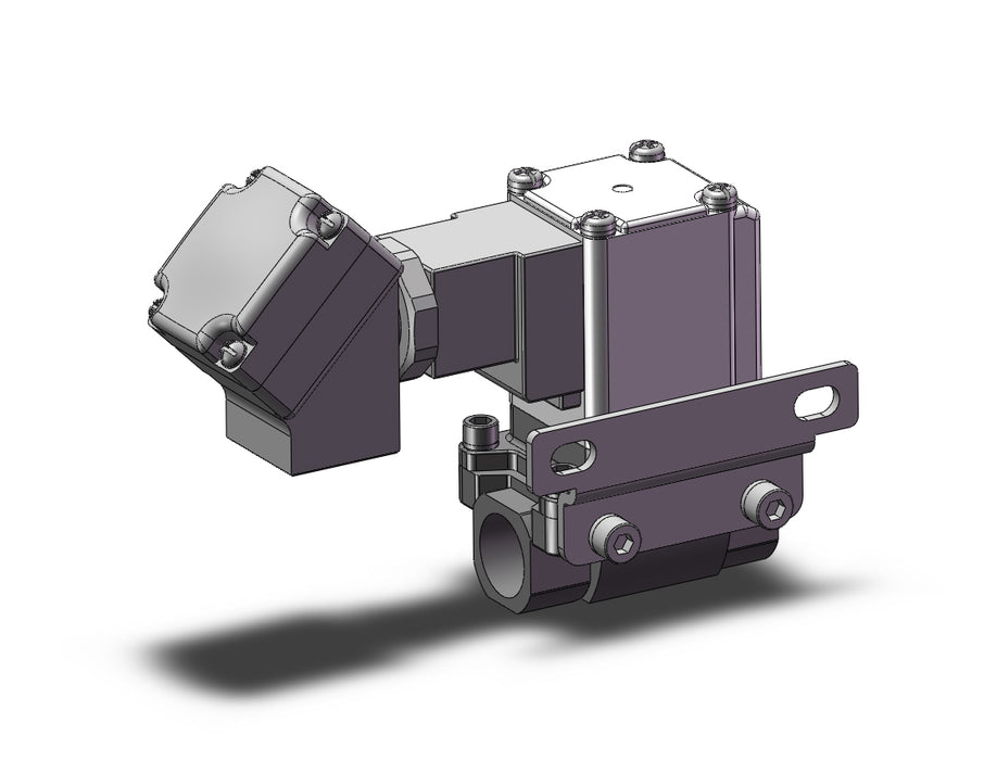 VXZ230BPBXB Pilot Op 2 Port Solenoid Valve, (N.C.)