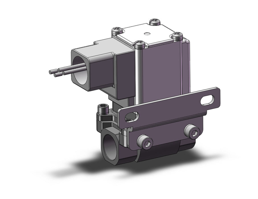 VXZ230BWXB Pilot Op 2 Port Solenoid Valve, (N.C.)