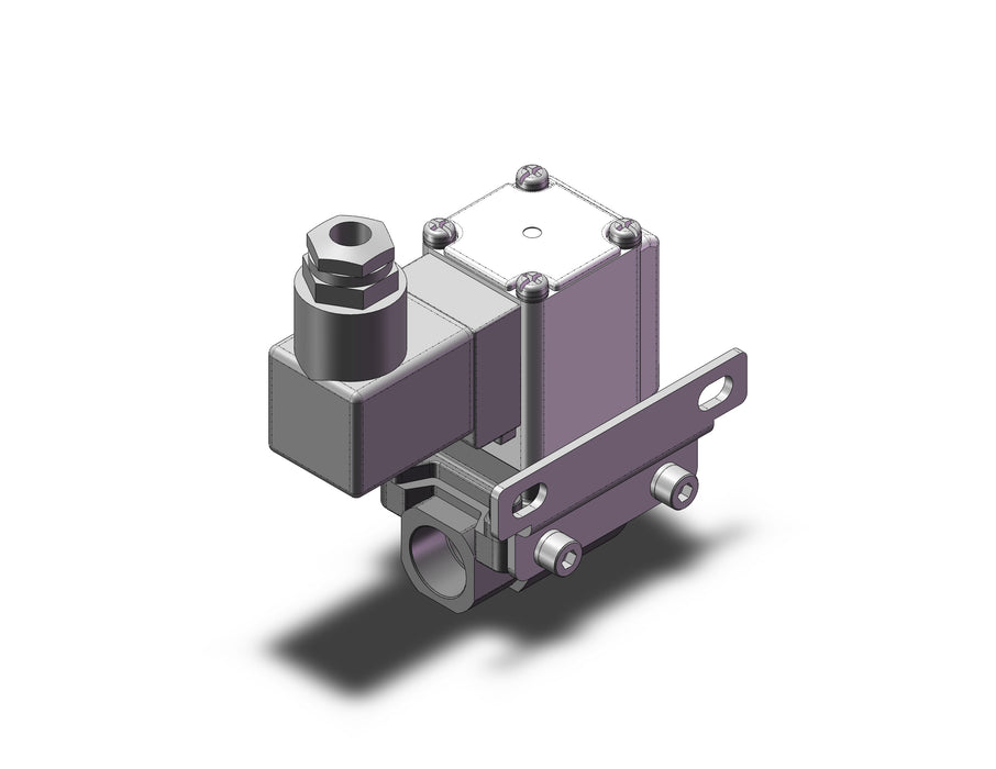VXZ230BZ2AXB Pilot Op 2 Port Solenoid Valve, (N.C.)