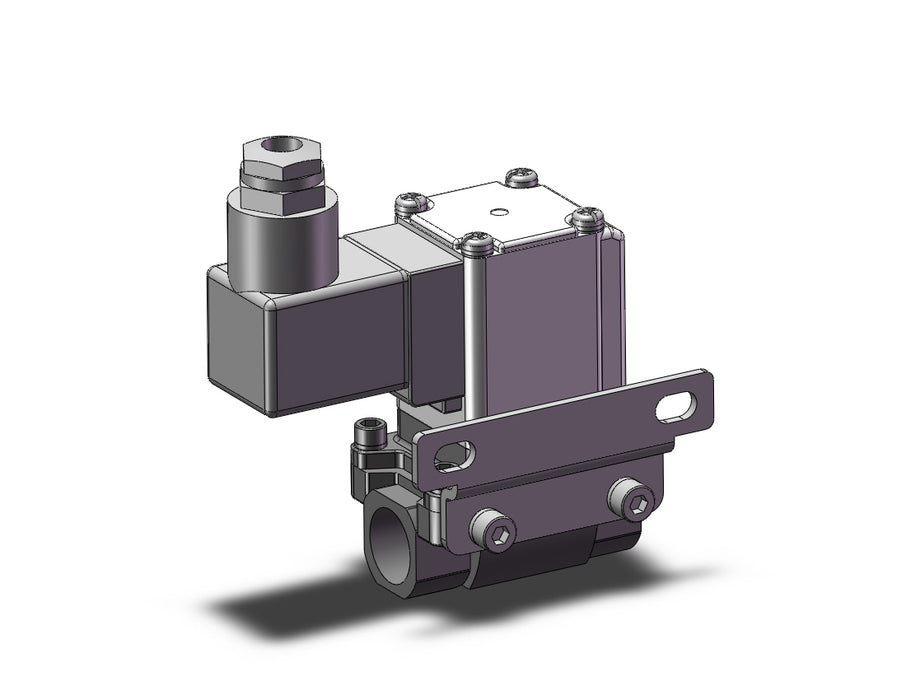 VXZ230BZ2CBXB Pilot Op 2 Port Solenoid Valve, (N.C.)