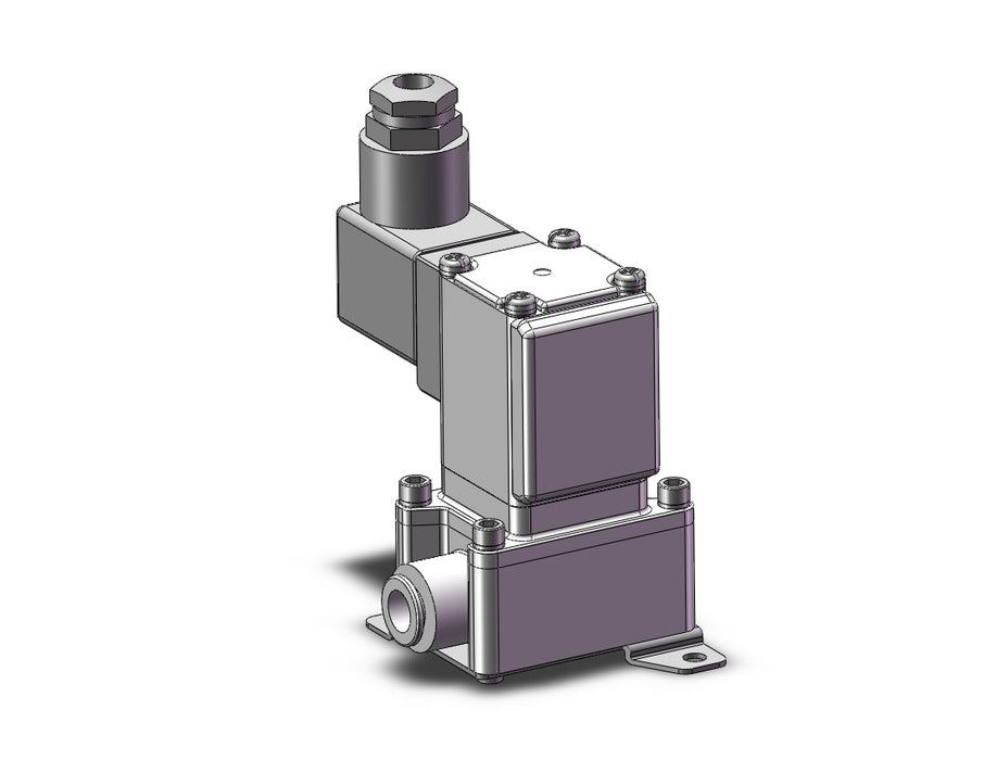 VXZ230DZ2A Pilot Op 2 Port Solenoid Valve, (N.C.)