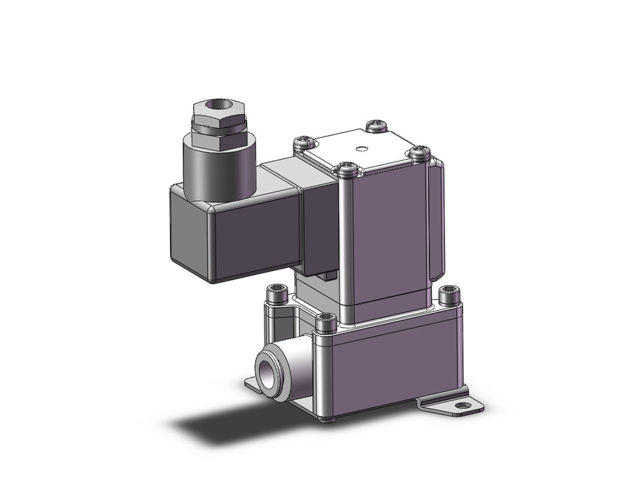 VXZ230DZ2C Pilot Op 2 Port Solenoid Valve, (N.C.)
