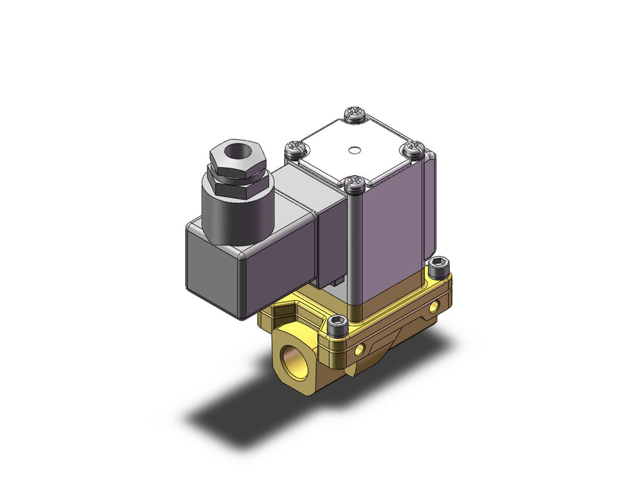 VXZ232AZ2AA Pilot Op 2 Port Solenoid Valve, (N.C.)