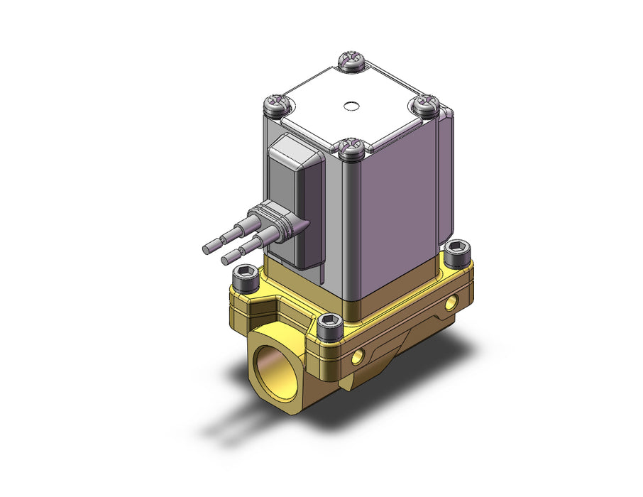 VXZ232BBA Pilot Op 2 Port Solenoid Valve, (N.C.)