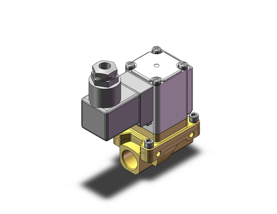VXZ232BZ2AA Pilot Op 2 Port Solenoid Valve, (N.C.)